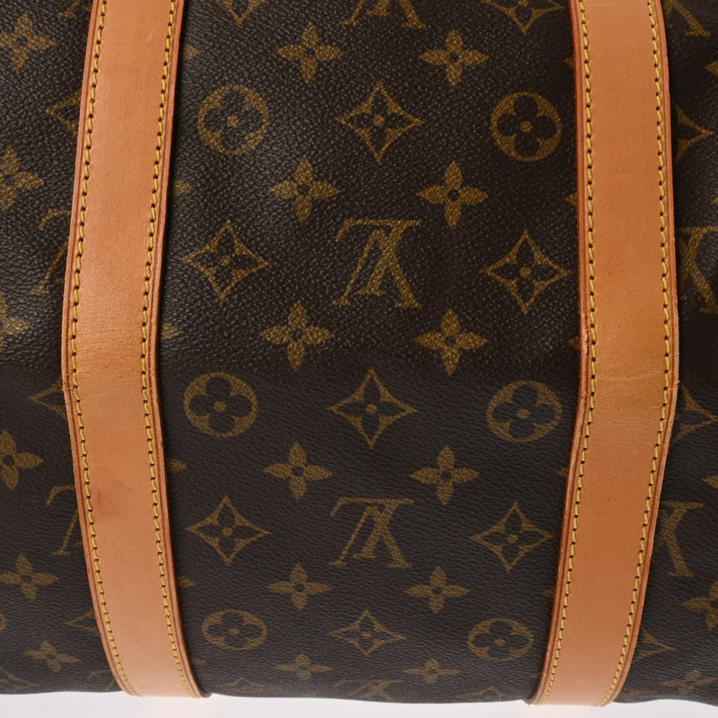 LOUIS VUITTON ルイヴィトン モノグラム キーポル 55 ブラウン M41424 ユニセックス モノグラムキャンバス ボストンバッグ ABランク 中古 銀蔵