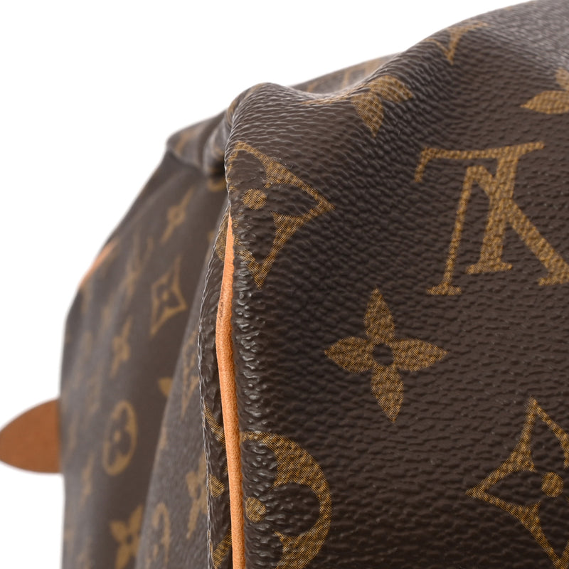 LOUIS VUITTON ルイヴィトン モノグラム キーポル 55 ブラウン M41424 ユニセックス モノグラムキャンバス ボストンバッグ ABランク 中古 銀蔵