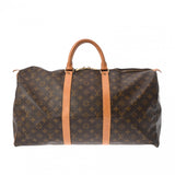 LOUIS VUITTON ルイヴィトン モノグラム キーポル 50 ブラウン M41426 ユニセックス モノグラムキャンバス ボストンバッグ Bランク 中古 銀蔵