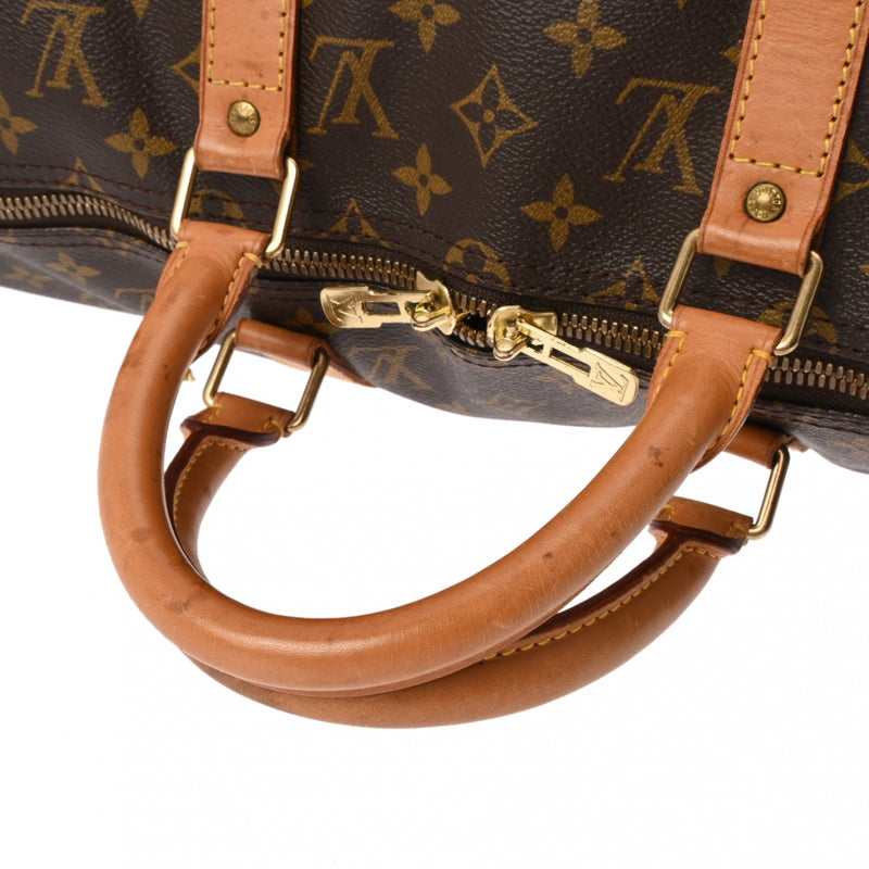 LOUIS VUITTON ルイヴィトン モノグラム キーポル 50 ブラウン M41426 ユニセックス モノグラムキャンバス ボストンバッグ Bランク 中古 銀蔵