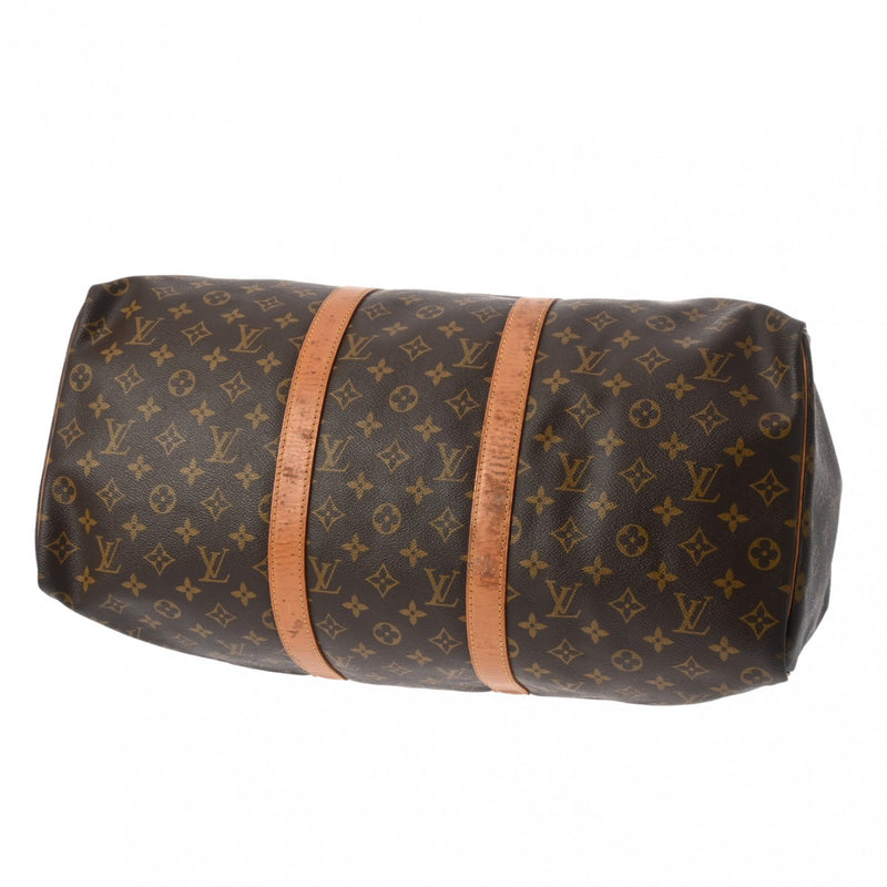 LOUIS VUITTON ルイヴィトン モノグラム キーポル 50 ブラウン M41426 ユニセックス モノグラムキャンバス ボストンバッグ Bランク 中古 銀蔵