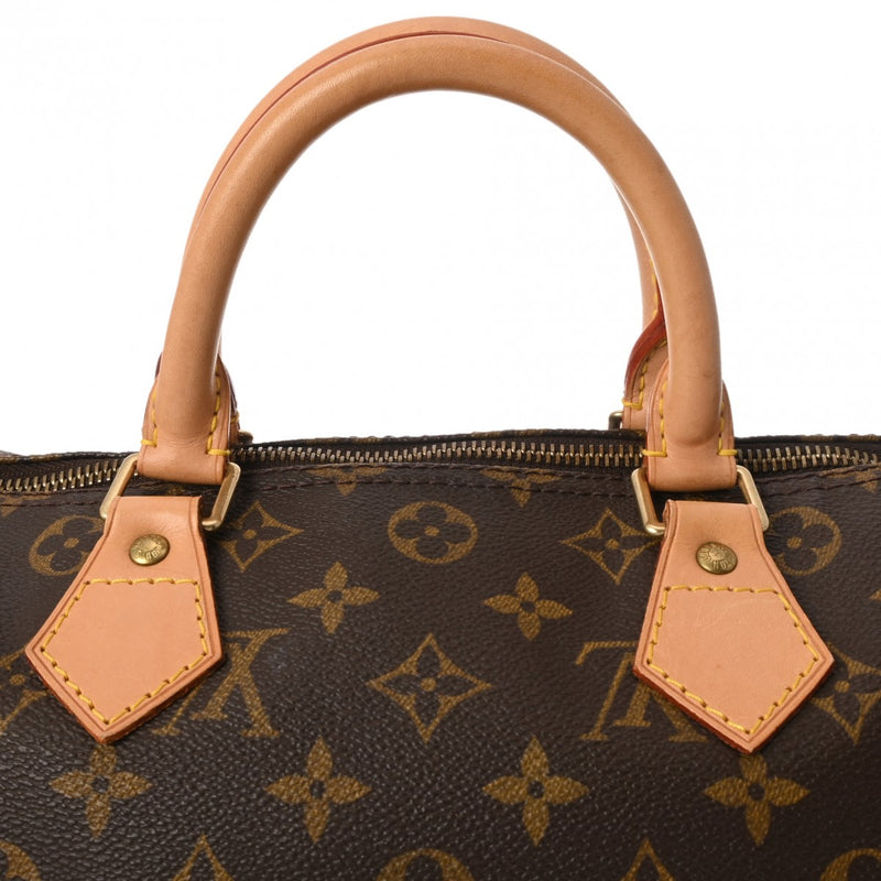 LOUIS VUITTON ルイヴィトン モノグラム スピーディ 30 ブラウン M41526 レディース モノグラムキャンバス ハンドバッグ ABランク 中古 銀蔵