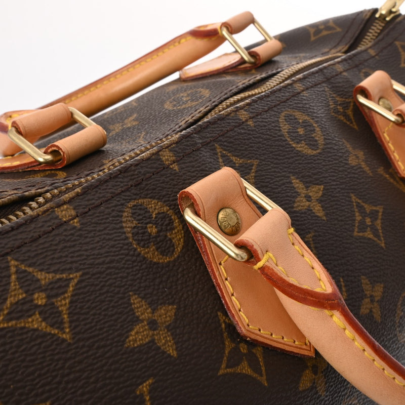 LOUIS VUITTON ルイヴィトン モノグラム スピーディ 30 ブラウン M41526 レディース モノグラムキャンバス ハンドバッグ ABランク 中古 銀蔵