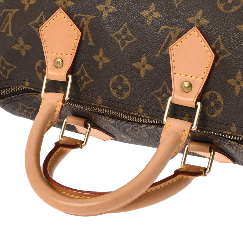 LOUIS VUITTON ルイヴィトン モノグラム スピーディ 30 ブラウン M41526 レディース モノグラムキャンバス ハンドバッグ ABランク 中古 銀蔵