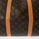 LOUIS VUITTON ルイヴィトン モノグラム キーポル 55 ブラウン M41424 ユニセックス モノグラムキャンバス ボストンバッグ ABランク 中古 銀蔵