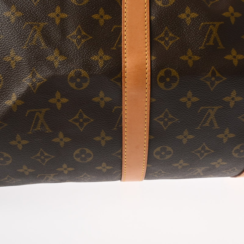 LOUIS VUITTON ルイヴィトン モノグラム キーポル 55 ブラウン M41424 ユニセックス モノグラムキャンバス ボストンバッグ ABランク 中古 銀蔵