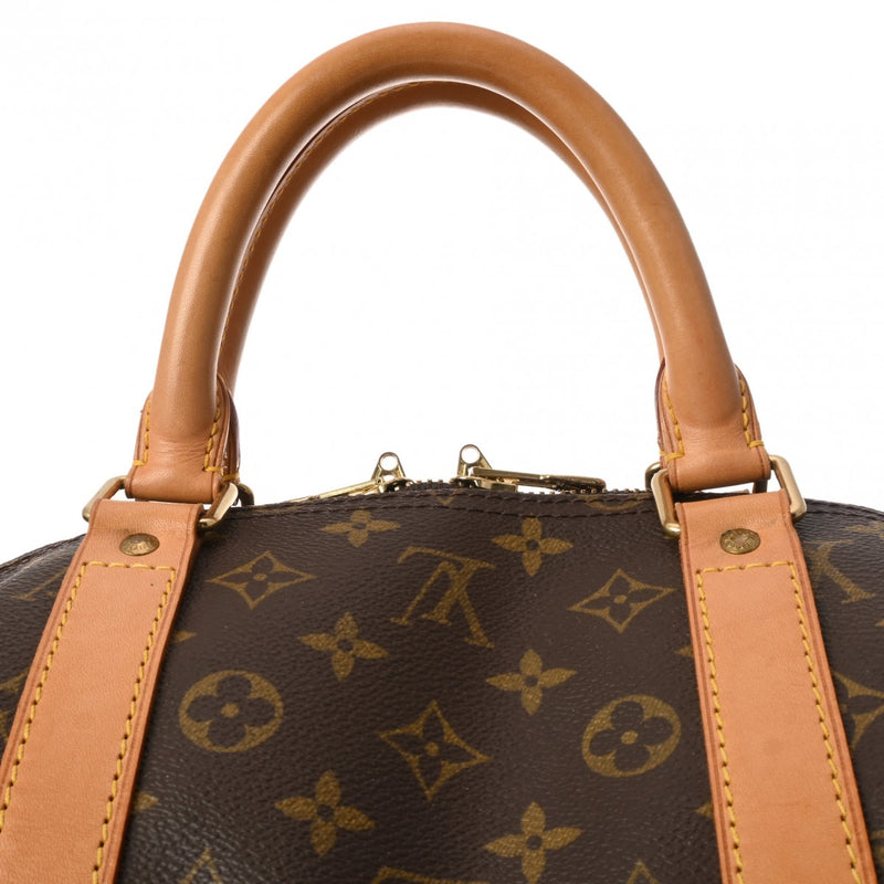 LOUIS VUITTON ルイヴィトン モノグラム キーポル 55 ブラウン M41424 ユニセックス モノグラムキャンバス ボストンバッグ ABランク 中古 銀蔵