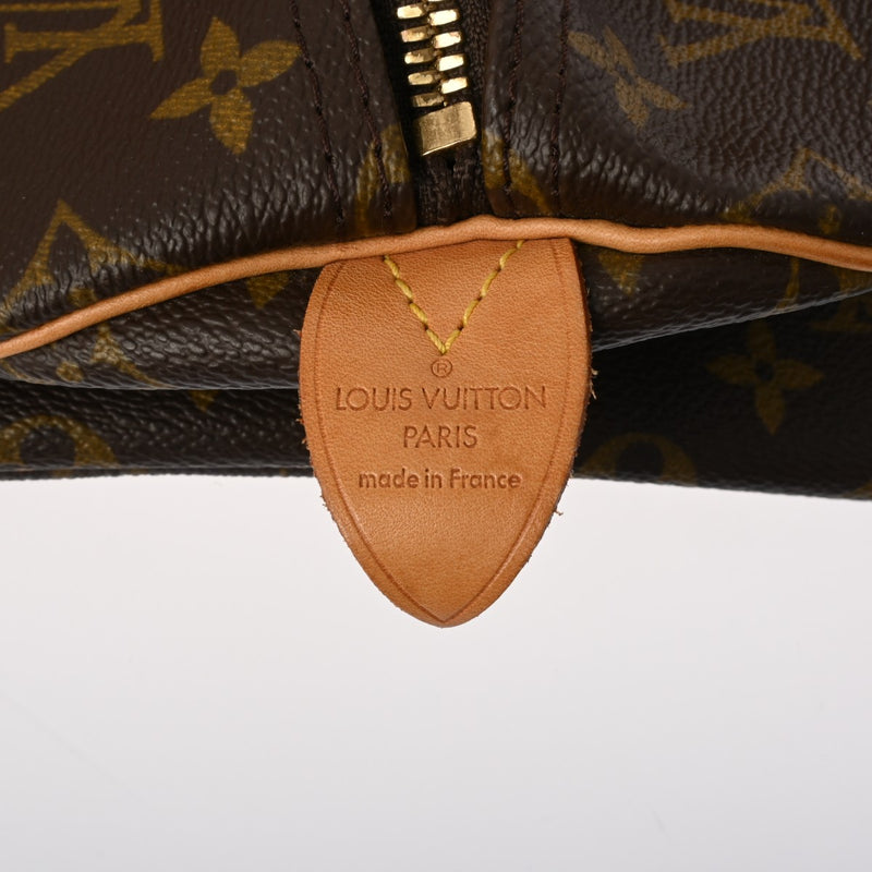 LOUIS VUITTON ルイヴィトン モノグラム キーポル 55 ブラウン M41424 ユニセックス モノグラムキャンバス ボストンバッグ ABランク 中古 銀蔵