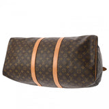 LOUIS VUITTON ルイヴィトン モノグラム キーポル 55 ブラウン M41424 ユニセックス モノグラムキャンバス ボストンバッグ ABランク 中古 銀蔵