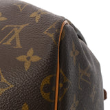 LOUIS VUITTON ルイヴィトン モノグラム キーポル 55 ブラウン M41424 ユニセックス モノグラムキャンバス ボストンバッグ ABランク 中古 銀蔵