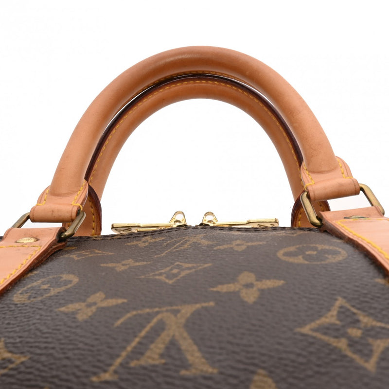 LOUIS VUITTON ルイヴィトン モノグラム キーポル 55 ブラウン M41424 ユニセックス モノグラムキャンバス ボストンバッグ ABランク 中古 銀蔵