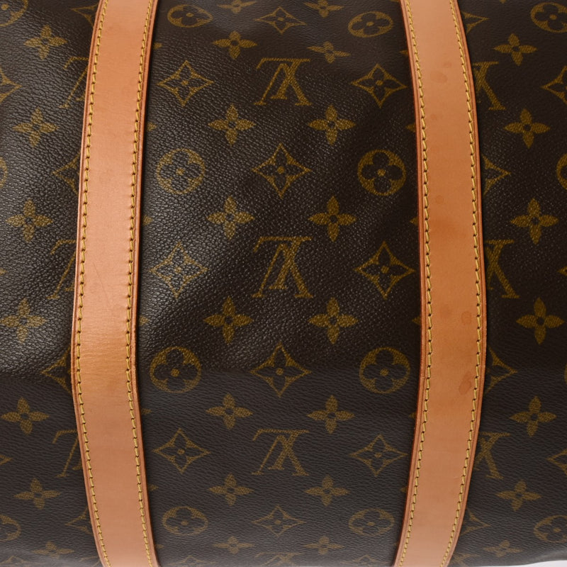 LOUIS VUITTON ルイヴィトン モノグラム キーポル 55 ブラウン M41424 ユニセックス モノグラムキャンバス ボストンバッグ ABランク 中古 銀蔵