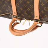 LOUIS VUITTON ルイヴィトン モノグラム キーポル 55 ブラウン M41424 ユニセックス モノグラムキャンバス ボストンバッグ ABランク 中古 銀蔵