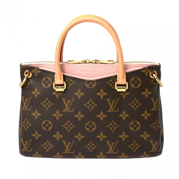 LOUIS VUITTON ルイヴィトン モノグラム パラス BB 2WAY ローズバレリーヌ M40464 レディース モノグラムキャンバス ハンドバッグ Aランク 中古 銀蔵