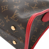 LOUIS VUITTON ルイヴィトン モノグラム ポパンクール PM 2WAY ルージュ M43433 レディース モノグラムキャンバス ハンドバッグ ABランク 中古 銀蔵