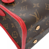 LOUIS VUITTON ルイヴィトン モノグラム ポパンクール PM 2WAY ルージュ M43433 レディース モノグラムキャンバス ハンドバッグ ABランク 中古 銀蔵