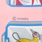 HERMES エルメス ツイリー HERMES STORY ピンク/マルチカラー 063875S レディース シルク100％ スカーフ 未使用 銀蔵