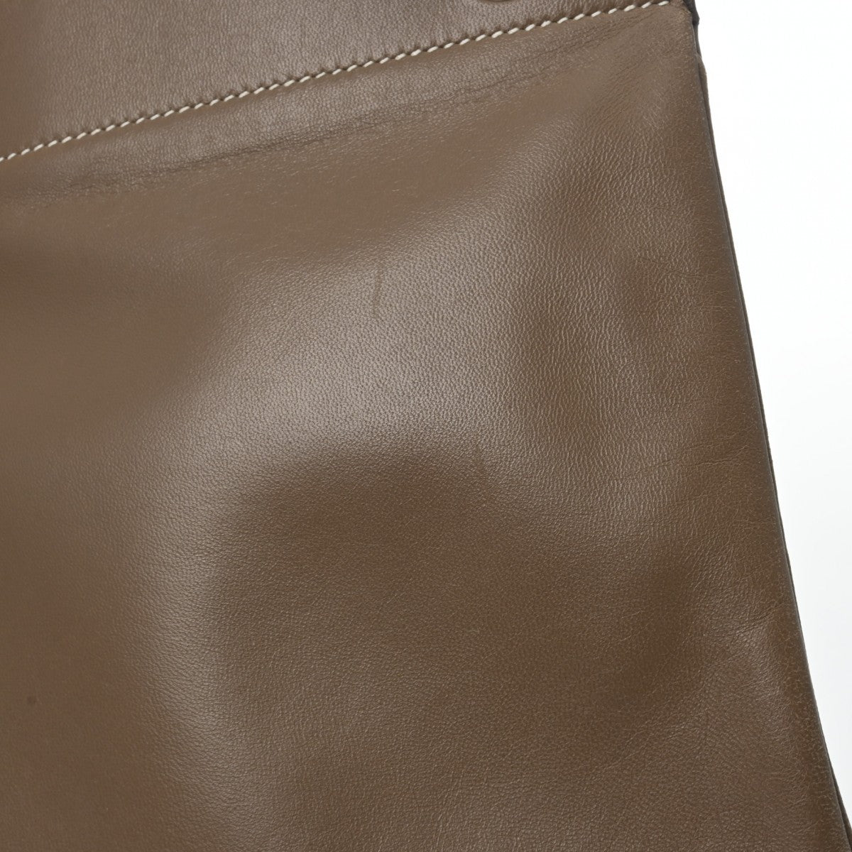 【中古】 砂金35粒 エルメス サックアリーヌ ミニ エトゥープ D刻印(2019年頃)刻印