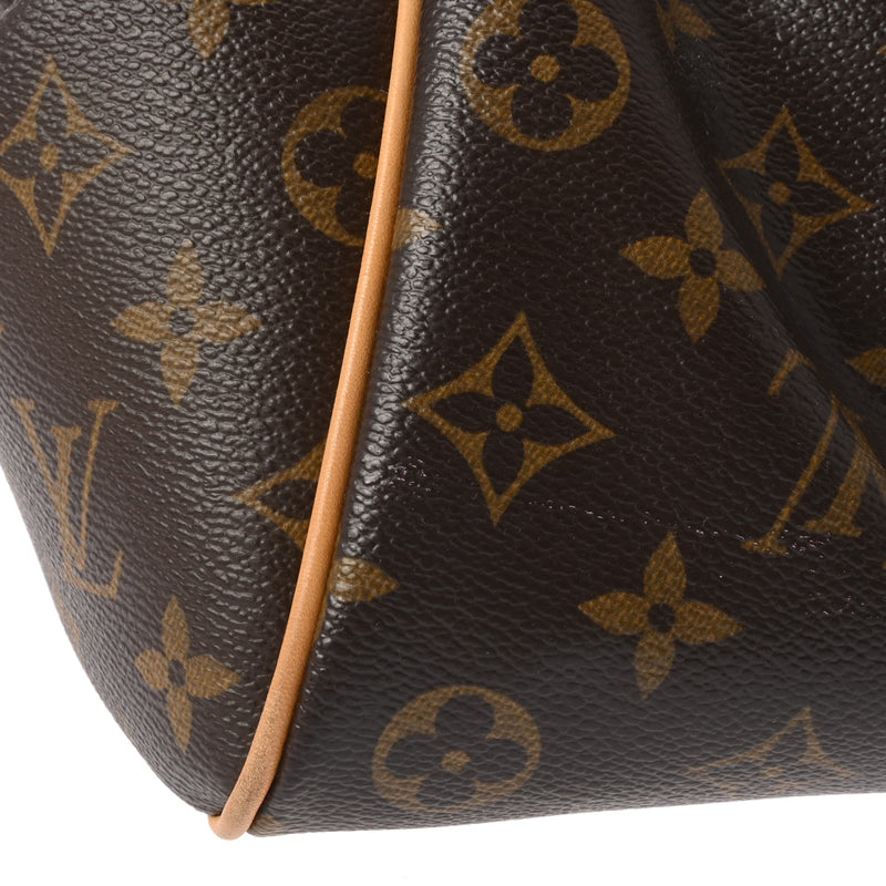 LOUIS VUITTON ルイヴィトン モノグラム ティヴォリ PM ブラウン M40143 レディース モノグラムキャンバス ハンドバッグ ABランク 中古 銀蔵