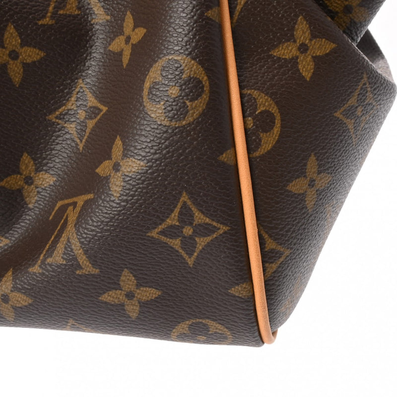 LOUIS VUITTON ルイヴィトン モノグラム ティヴォリ PM ブラウン M40143 レディース モノグラムキャンバス ハンドバッグ ABランク 中古 銀蔵