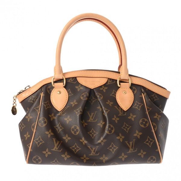 LOUIS VUITTON ルイヴィトン モノグラム ティヴォリ PM ブラウン M40143 レディース モノグラムキャンバス ハンドバッグ ABランク 中古 銀蔵