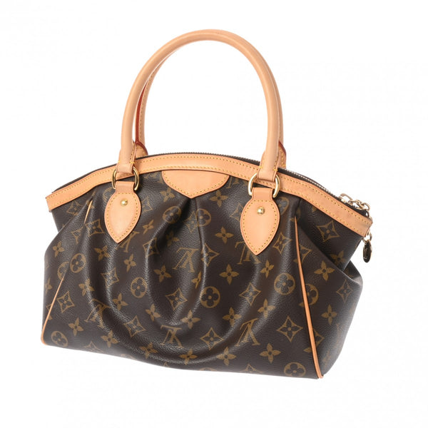 LOUIS VUITTON ルイヴィトン モノグラム ティヴォリ PM ブラウン M40143 レディース モノグラムキャンバス ハンドバッグ ABランク 中古 銀蔵