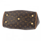 LOUIS VUITTON ルイヴィトン モノグラム ティヴォリ PM ブラウン M40143 レディース モノグラムキャンバス ハンドバッグ ABランク 中古 銀蔵