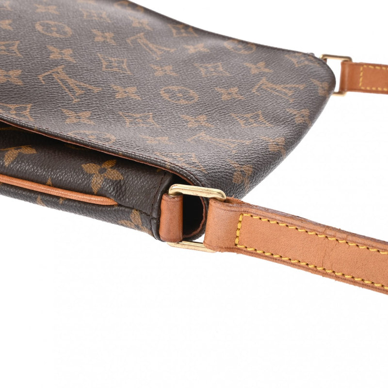 LOUIS VUITTON ルイヴィトン モノグラム ミュゼットサルサ ショート ブラウン M51258 レディース モノグラムキャンバス ショルダーバッグ Bランク 中古 銀蔵