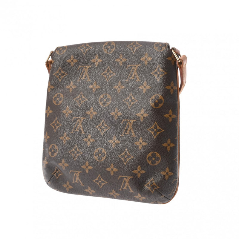 LOUIS VUITTON ルイヴィトン モノグラム ミュゼットサルサ ショート ブラウン M51258 レディース モノグラムキャンバス ショルダーバッグ Bランク 中古 銀蔵