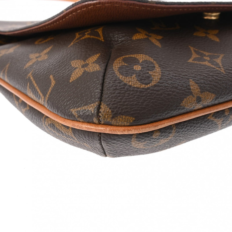 LOUIS VUITTON ルイヴィトン モノグラム ミュゼットサルサ ショート ブラウン M51258 レディース モノグラムキャンバス ショルダーバッグ Bランク 中古 銀蔵