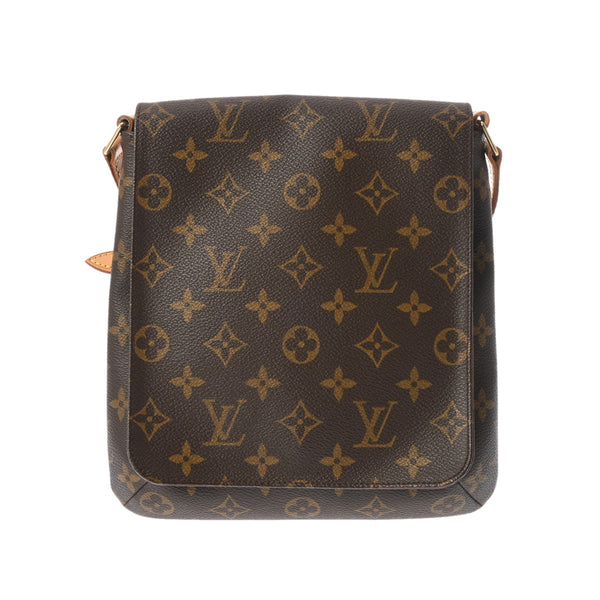 LOUIS VUITTON ルイヴィトン モノグラム ミュゼットサルサ ショート ブラウン M51258 レディース モノグラムキャンバス ショルダーバッグ ABランク 中古 銀蔵