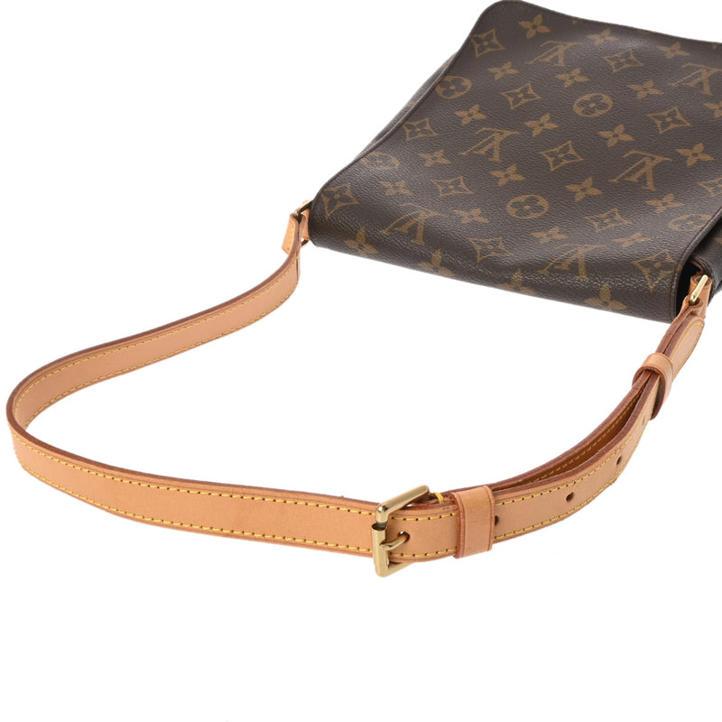 LOUIS VUITTON ルイヴィトン モノグラム ミュゼットサルサ ショート ブラウン M51258 レディース モノグラムキャンバス ショルダーバッグ ABランク 中古 銀蔵