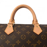 LOUIS VUITTON ルイヴィトン モノグラム スピーディ 35 ブラウン M41524 フランス レディース モノグラムキャンバス ハンドバッグ ABランク 中古 銀蔵