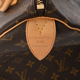 LOUIS VUITTON ルイヴィトン モノグラム スピーディ 35 ブラウン M41524 フランス レディース モノグラムキャンバス ハンドバッグ ABランク 中古 銀蔵