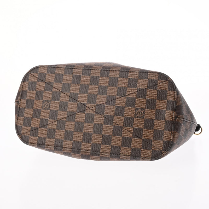 LOUIS VUITTON ルイヴィトン ダミエ シエナ MM ブラウン N41546 レディース ダミエキャンバス ハンドバッグ Aランク 中古 銀蔵