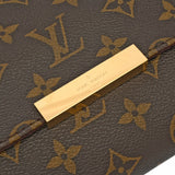 LOUIS VUITTON ルイヴィトン モノグラム フェイボリット MM 2WAY ブラウン M40718 レディース モノグラムキャンバス ショルダーバッグ Aランク 中古 銀蔵