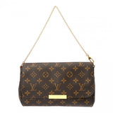 LOUIS VUITTON ルイヴィトン モノグラム フェイボリット MM 2WAY ブラウン M40718 レディース モノグラムキャンバス ショルダーバッグ Aランク 中古 銀蔵