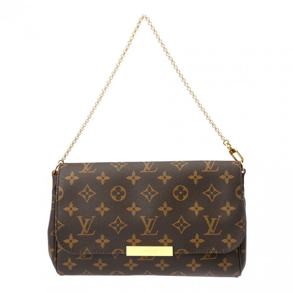 LOUIS VUITTON ルイヴィトン モノグラム フェイボリット MM 2WAY ブラウン M40718 レディース モノグラムキャンバス ショルダーバッグ Aランク 中古 銀蔵