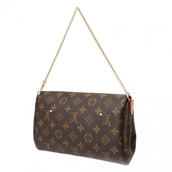 LOUIS VUITTON ルイヴィトン モノグラム フェイボリット MM 2WAY ブラウン M40718 レディース モノグラムキャンバス ショルダーバッグ Aランク 中古 銀蔵