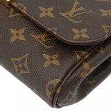 LOUIS VUITTON ルイヴィトン モノグラム フェイボリット MM 2WAY ブラウン M40718 レディース モノグラムキャンバス ショルダーバッグ Aランク 中古 銀蔵