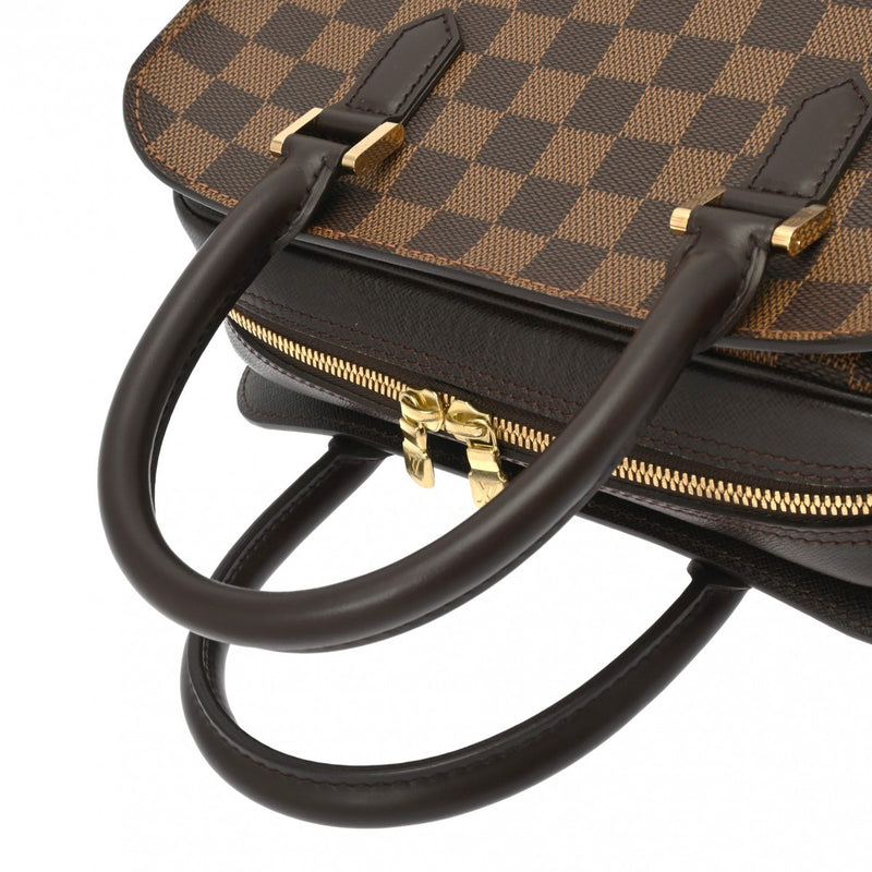 LOUIS VUITTON ルイヴィトン ダミエ トリアナ ブラウン N51155 レディース ダミエキャンバス ハンドバッグ Aランク 中古 銀蔵