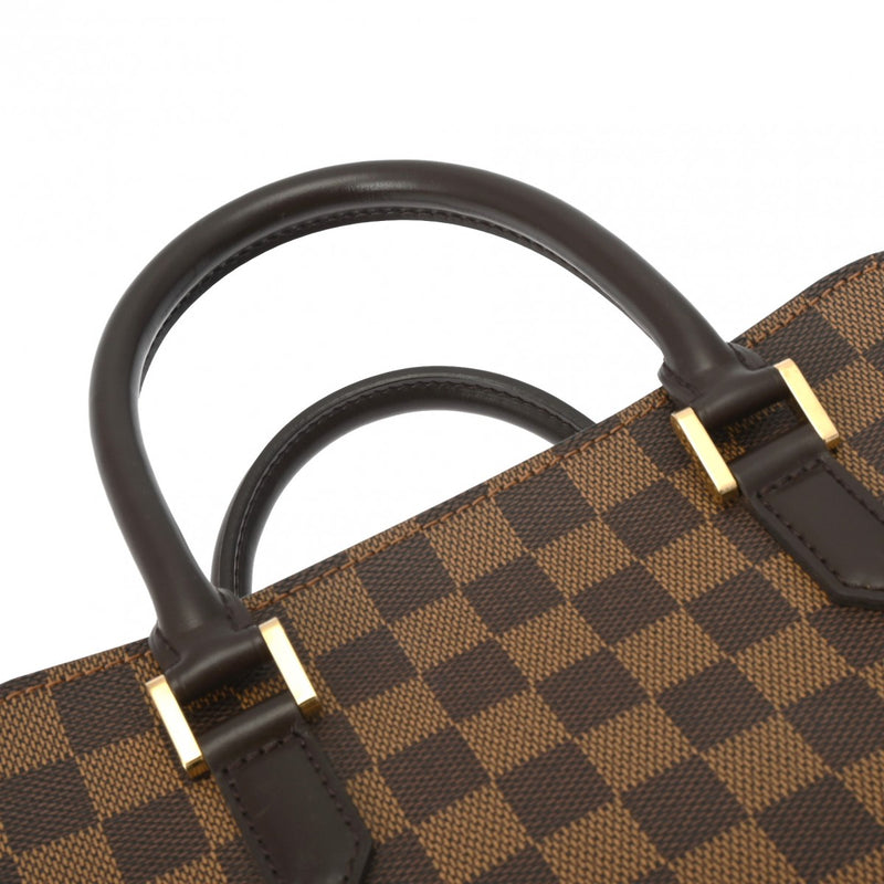 LOUIS VUITTON ルイヴィトン ダミエ トリアナ ブラウン N51155 レディース ダミエキャンバス ハンドバッグ Aランク 中古 銀蔵