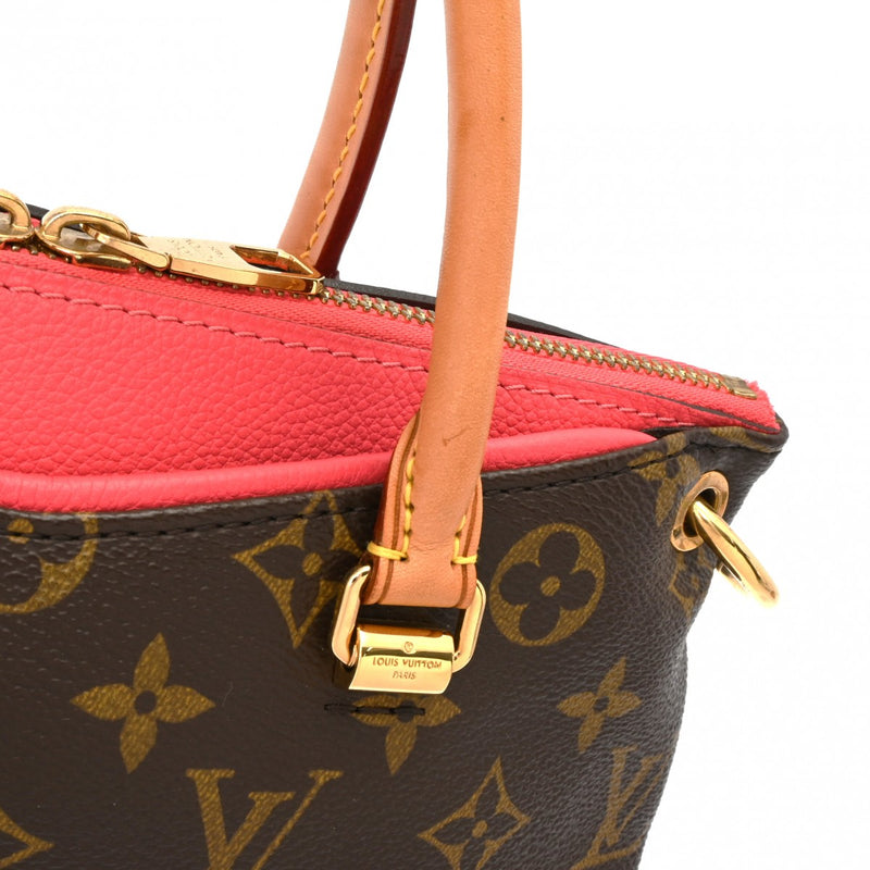 LOUIS VUITTON ルイヴィトン モノグラム パラス BB 2WAY ローズリッチ M50068 レディース モノグラムキャンバス ハンドバッグ ABランク 中古 銀蔵