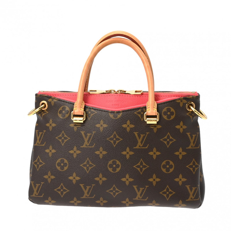 LOUIS VUITTON ルイヴィトン モノグラム パラス BB 2WAY ローズリッチ M50068 レディース モノグラムキャンバス ハンドバッグ ABランク 中古 銀蔵