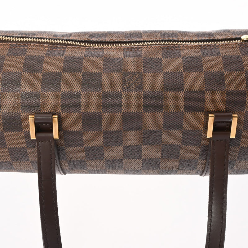 LOUIS VUITTON ルイヴィトン ダミエ パピヨン 26 ブラウン N51304 レディース ダミエキャンバス ハンドバッグ Aランク 中古 銀蔵