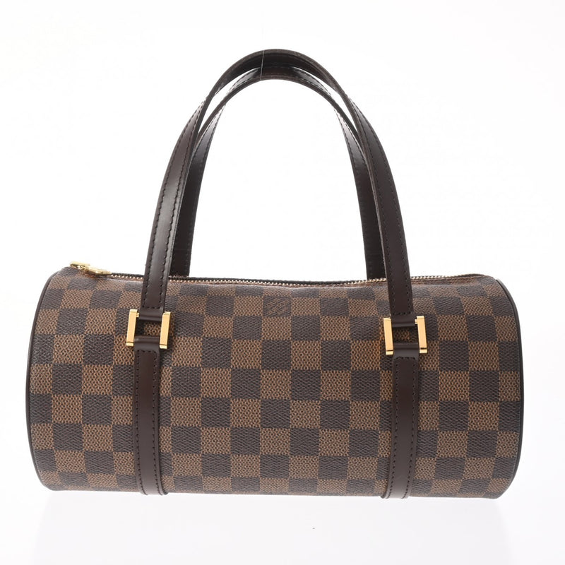 LOUIS VUITTON ルイヴィトン ダミエ パピヨン 26 ブラウン N51304 レディース ダミエキャンバス ハンドバッグ Aランク 中古 銀蔵