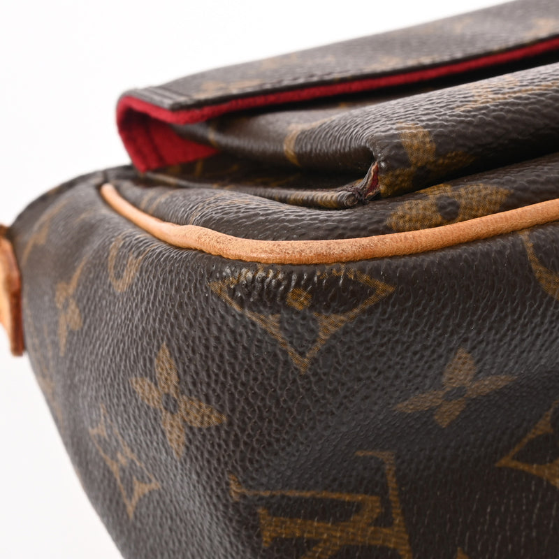 LOUIS VUITTON ルイヴィトン モノグラム ヴィバシテ PM ブラウン M51165 レディース モノグラムキャンバス ショルダーバッグ Bランク 中古 銀蔵