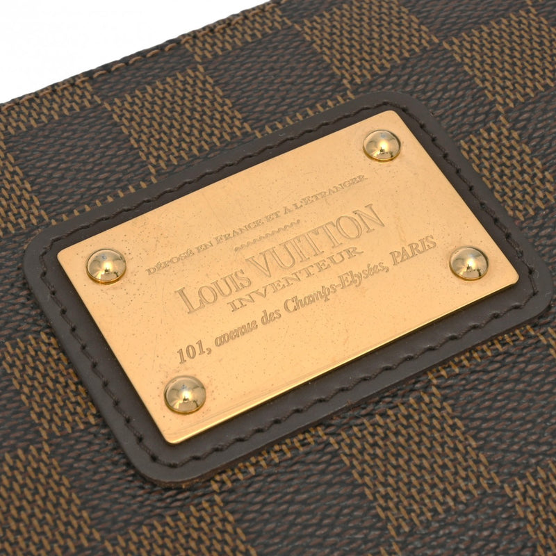 LOUIS VUITTON ルイヴィトン ダミエ エヴァ 2WAY ブラウン N55213 レディース ダミエキャンバス ショルダーバッグ ABランク 中古 銀蔵