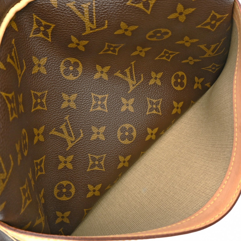 LOUIS VUITTON ルイヴィトン モノグラム リポーター PM ブラウン M45254 ユニセックス モノグラムキャンバス ショルダーバッグ ABランク 中古 銀蔵