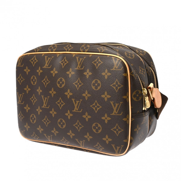 LOUIS VUITTON ルイヴィトン モノグラム リポーター PM ブラウン M45254 ユニセックス モノグラムキャンバス ショルダーバッグ ABランク 中古 銀蔵